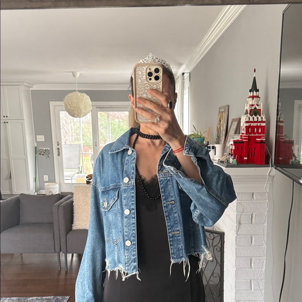 Zara Blue Jean Jacket